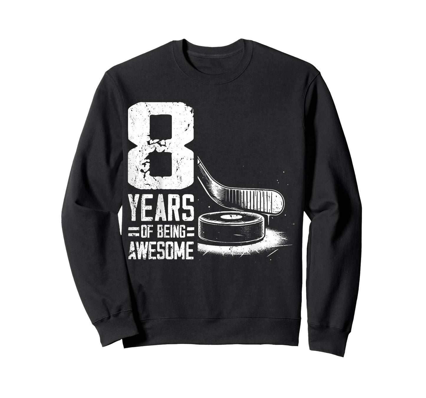 8th Birthday Boys Icehockey Player Ice Hockey 8 Years Old T-Shirt