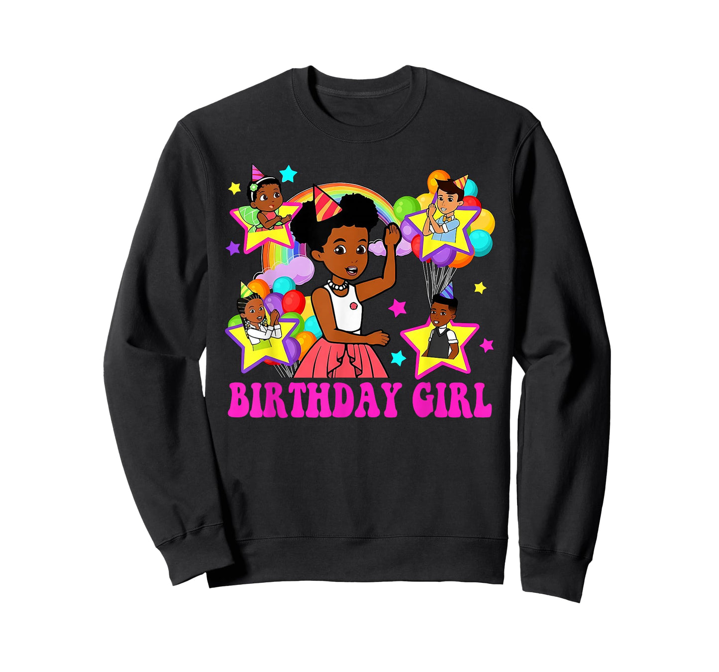 It's My Birthday Girl Gracie Pink Doll Family Decorations T-Shirt