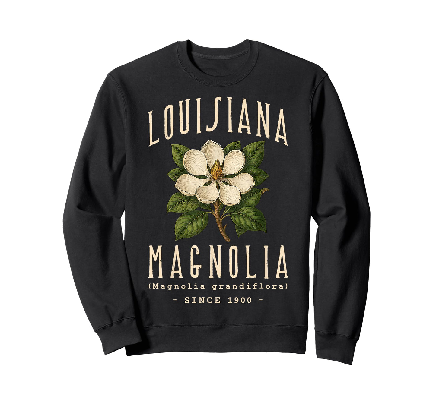 Magnolia Flower Botanical Design T-Shirt