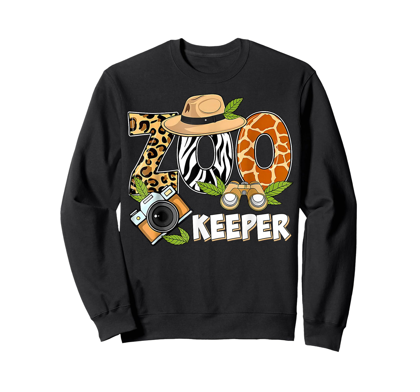 Zookeeper Animals Zoo Wildlife Lover Safari Savanna Costume T-Shirt