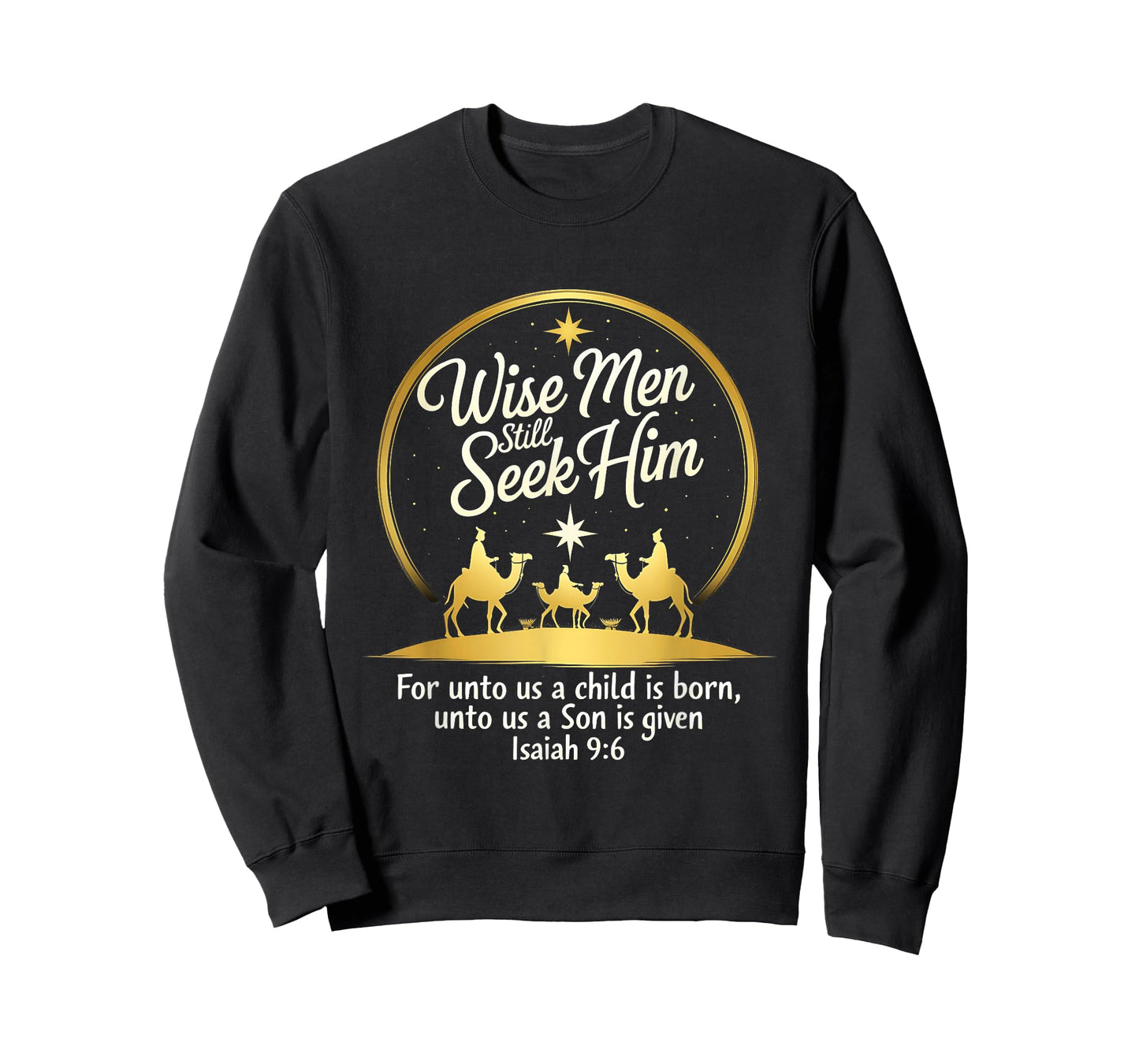 Jesus Faith 3 Kings Vintage Wise Men Still Seek Him T-Shirt