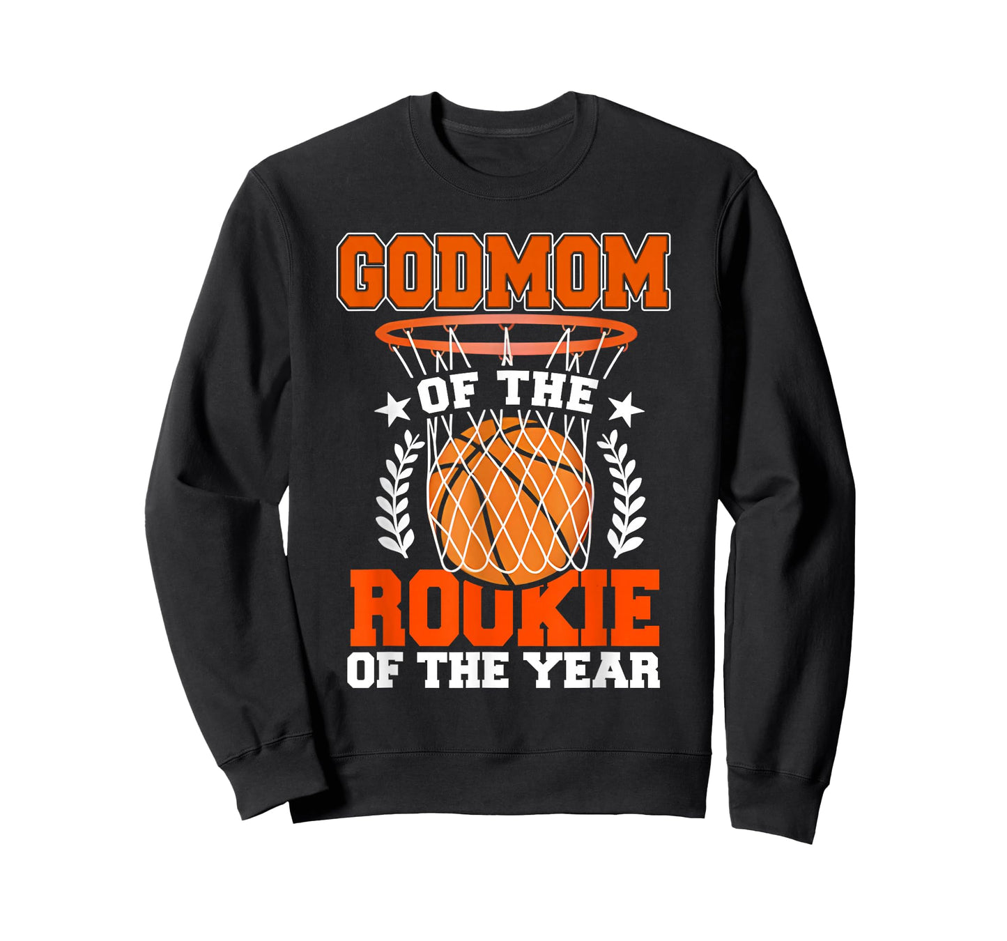 GodMom of Rookie 1st Basketball Bday Theme Matching T-Shirt