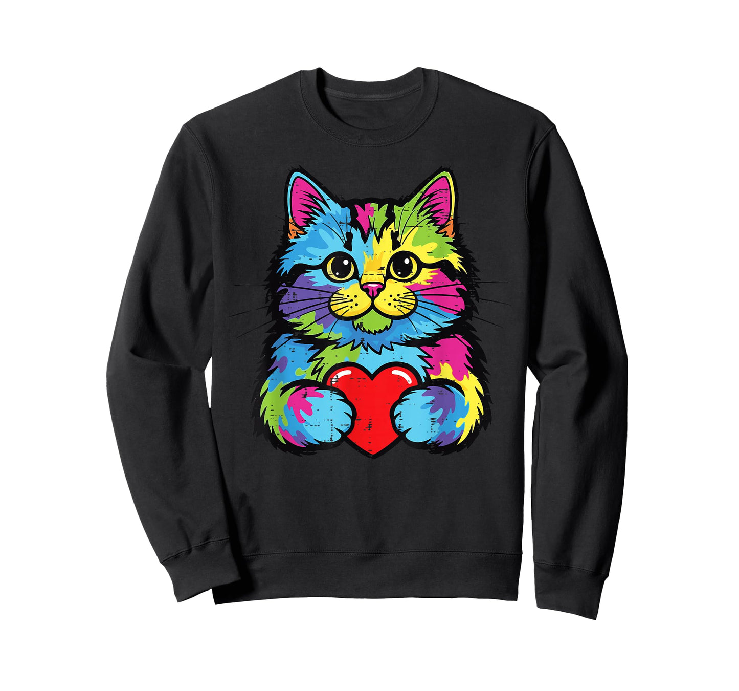 Valentines Day Cat Kitten Valentine Women Girls Kids Men T-Shirt