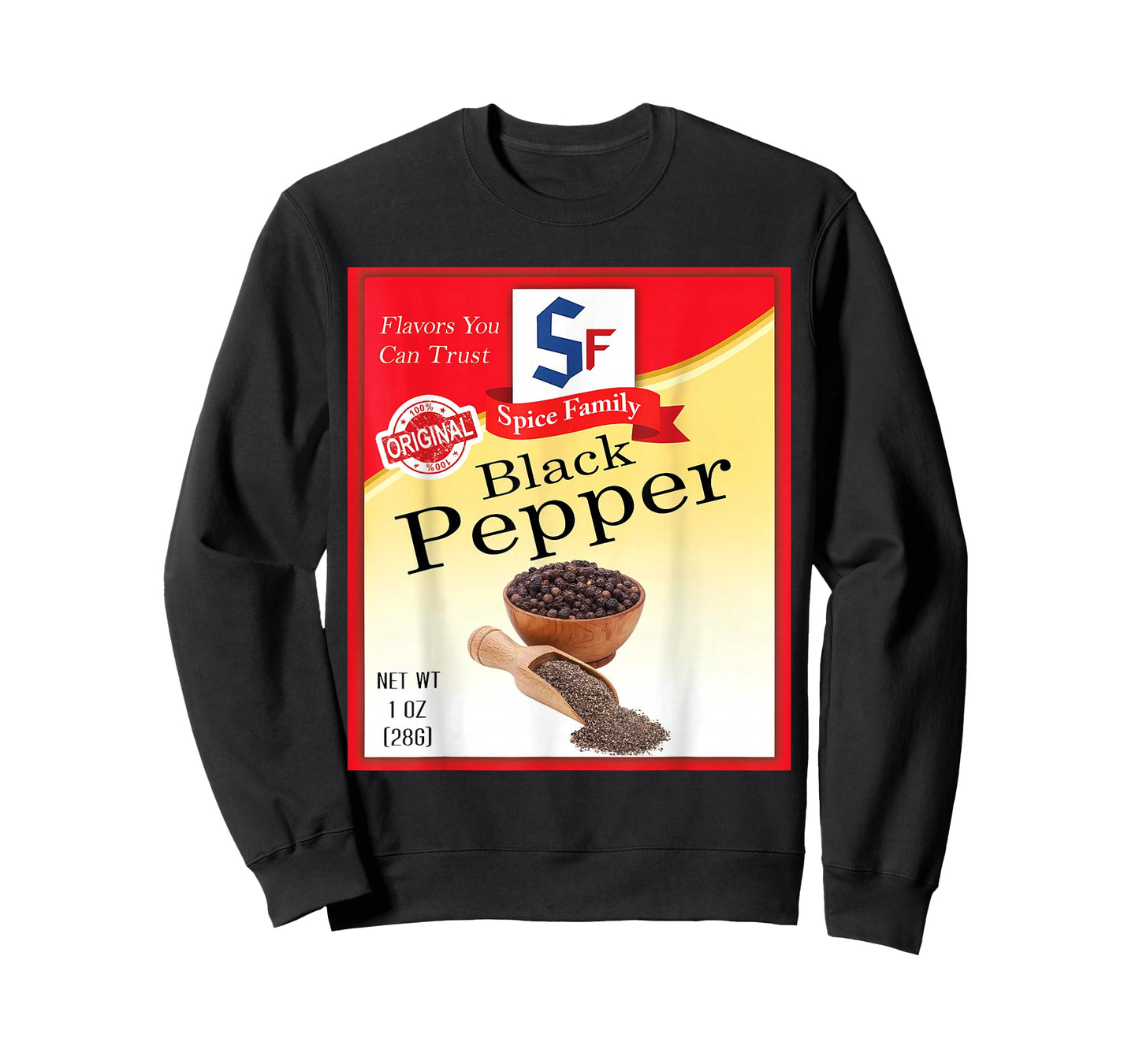 Black Pepper Groups Costume Family Matching Thanksgiving T-Shirt