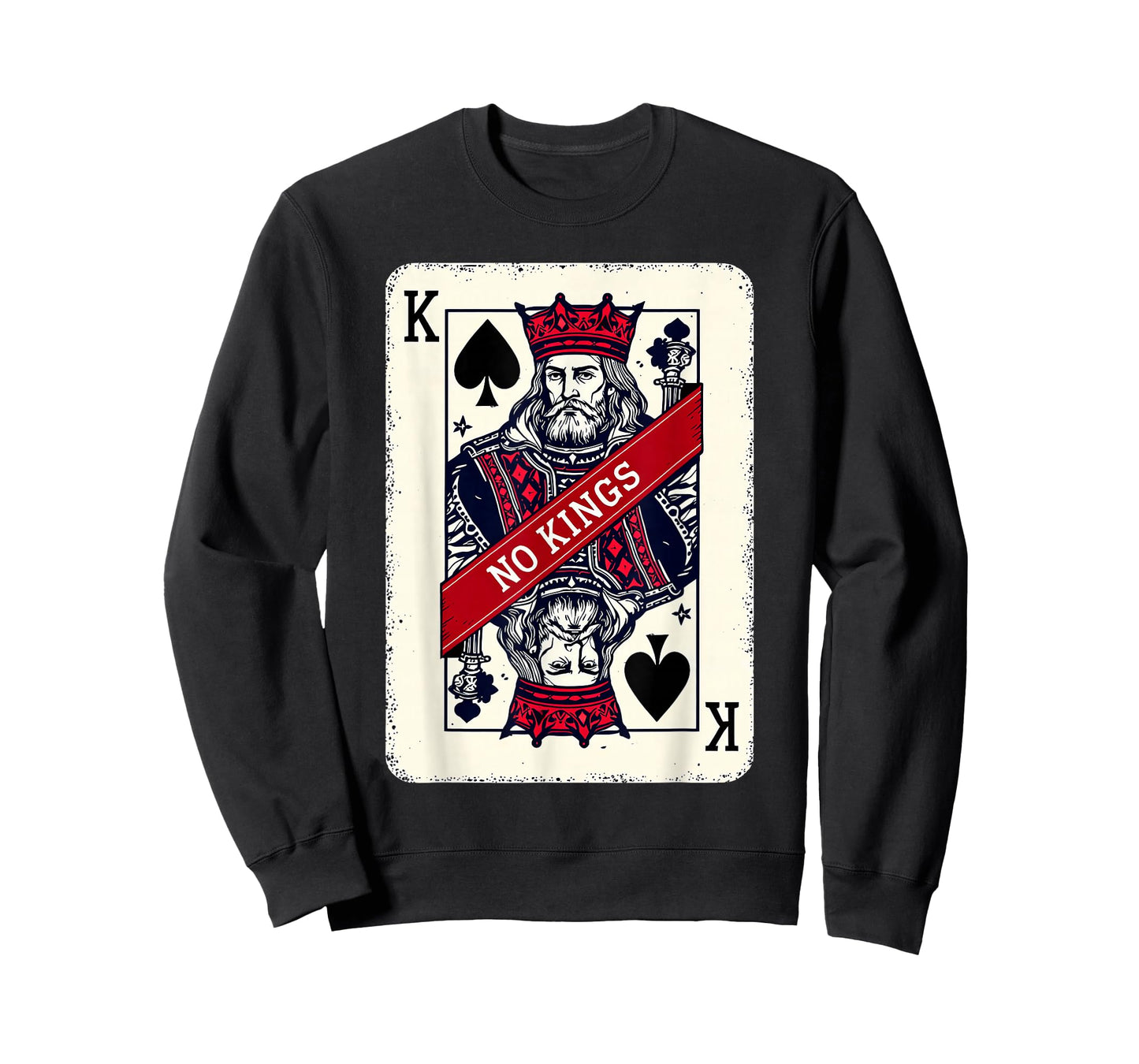 King Card No Kings Statement Art T-Shirt