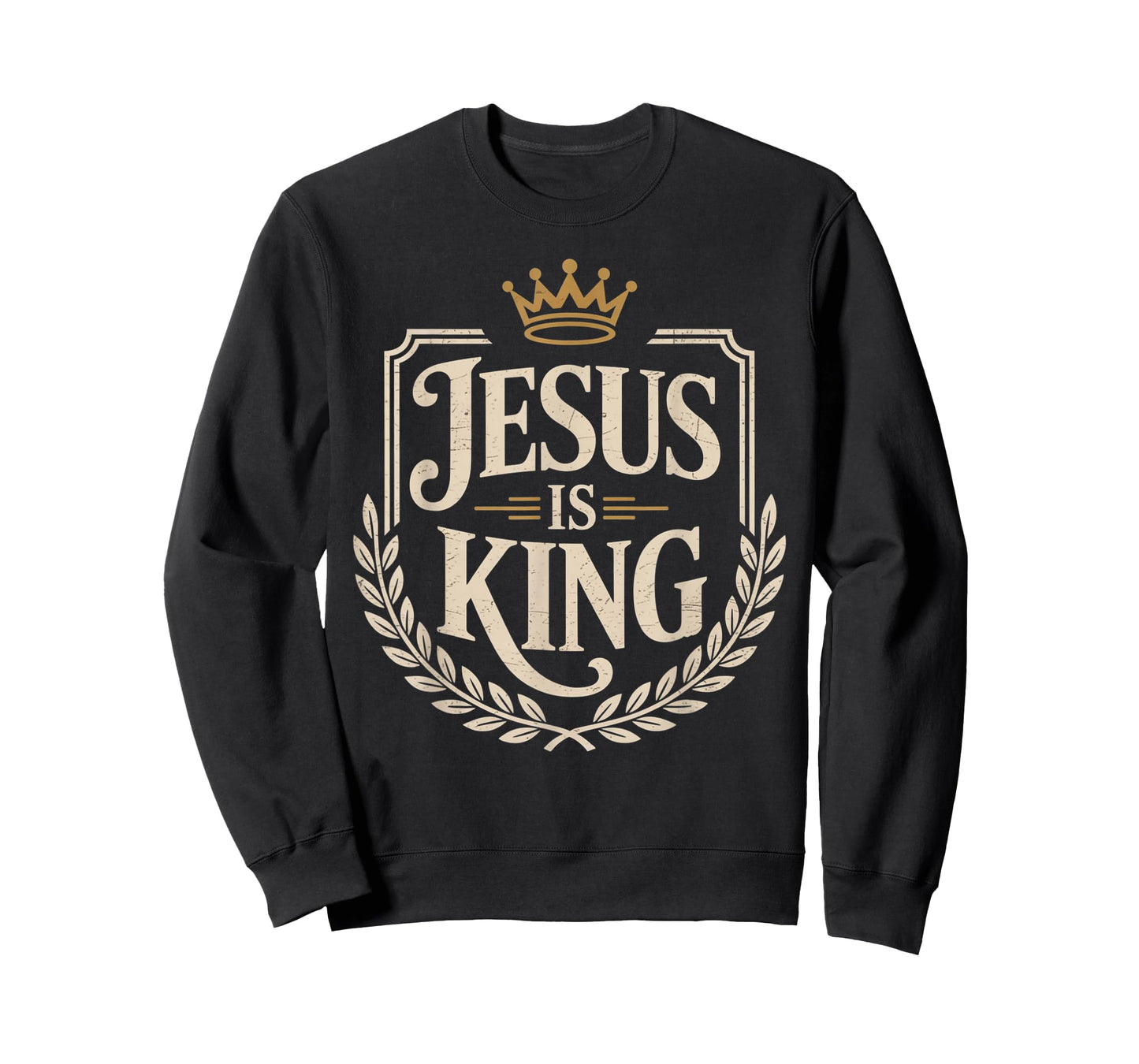 Jesus is King Christian Men T-Shirt