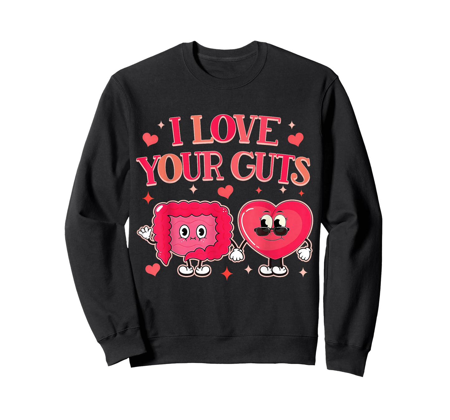 Gastroenterology GI Tech Gastro Valentine I Love Your Guts T-Shirt