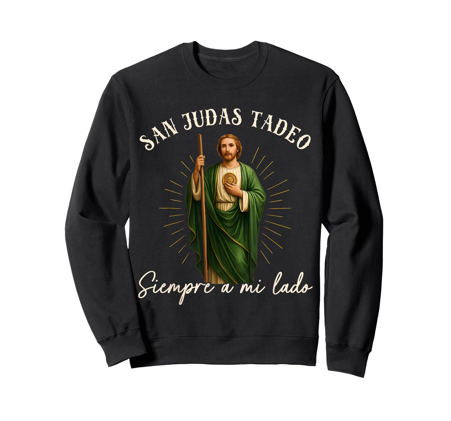 SanJudas Tadeo Siempre A Mi Lado Spanish Jesus Saying T-Shirt