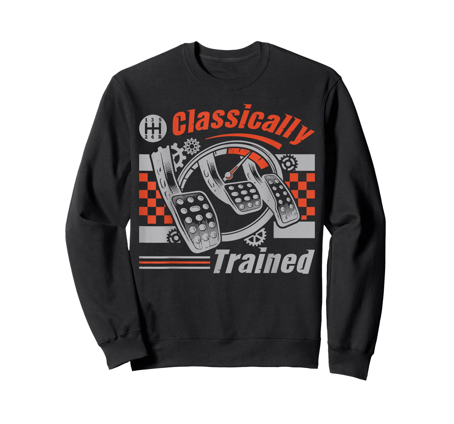Classically Trained Manual Transmission Stick Shift Car Guy T-Shirt