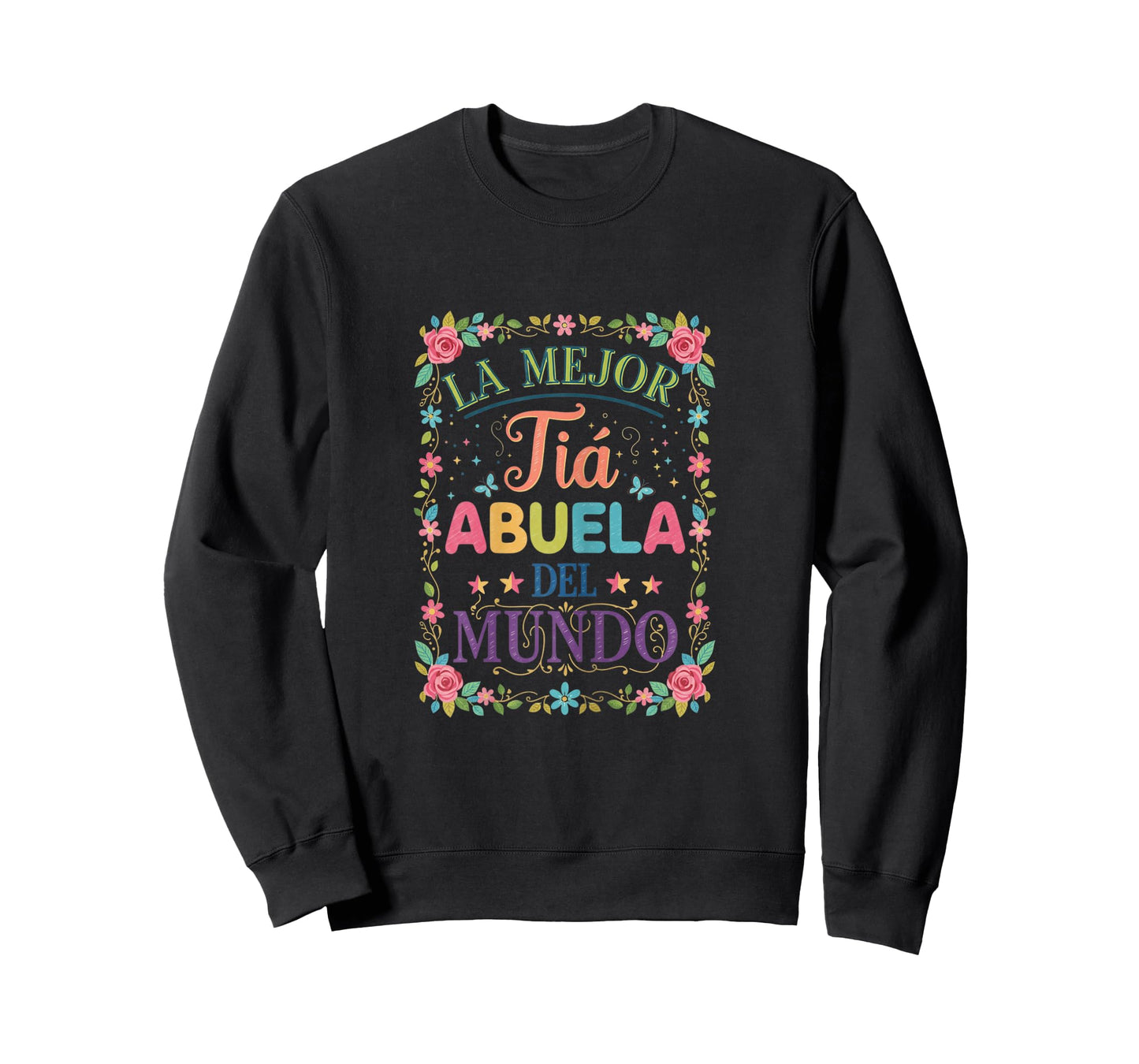 Womens La Mejor Tia Abuela Del Mundo Best Great Aunt T-Shirt