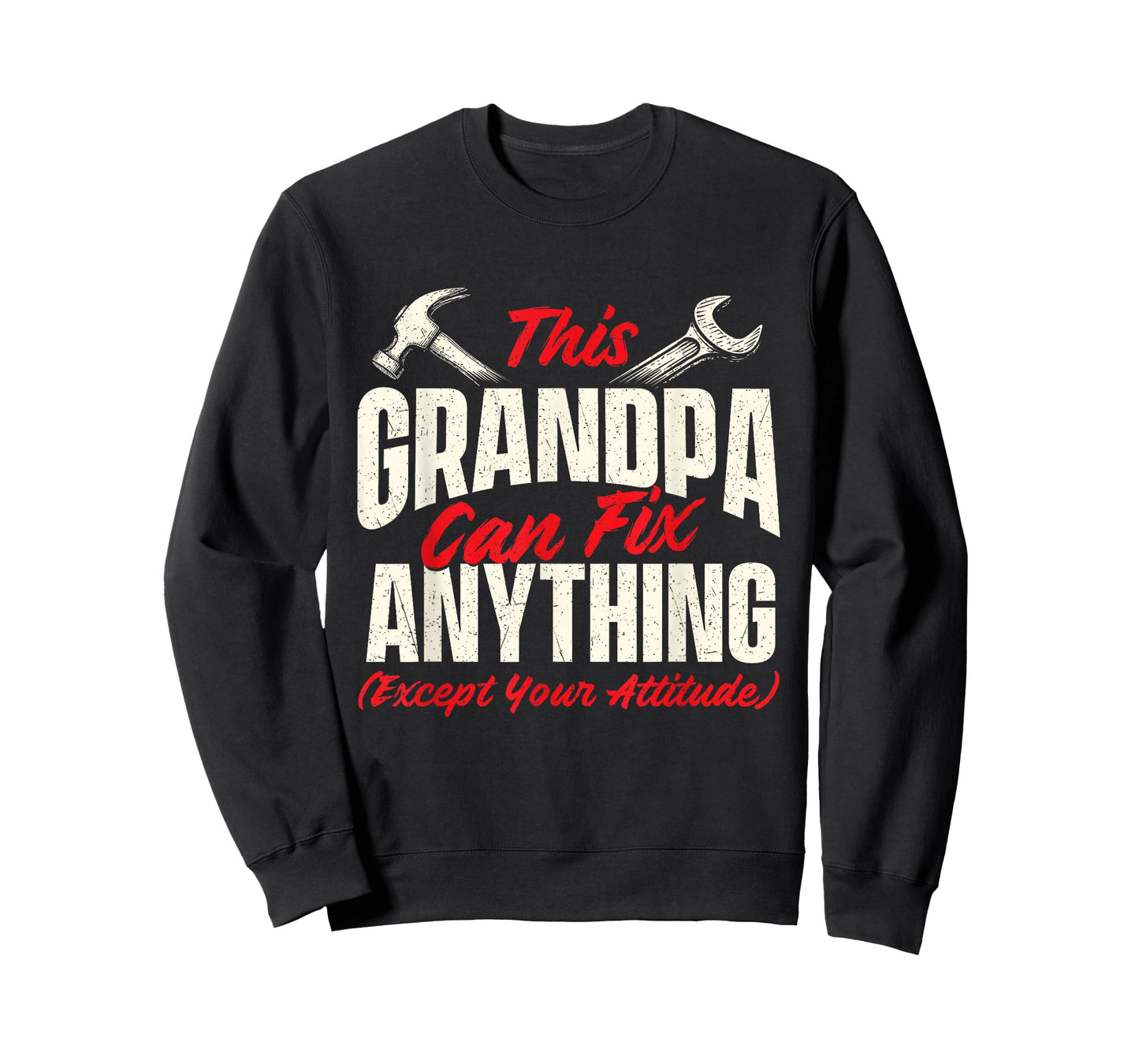 This Grandpa Can Fix Anything - Grandfather Papa T-Shirt