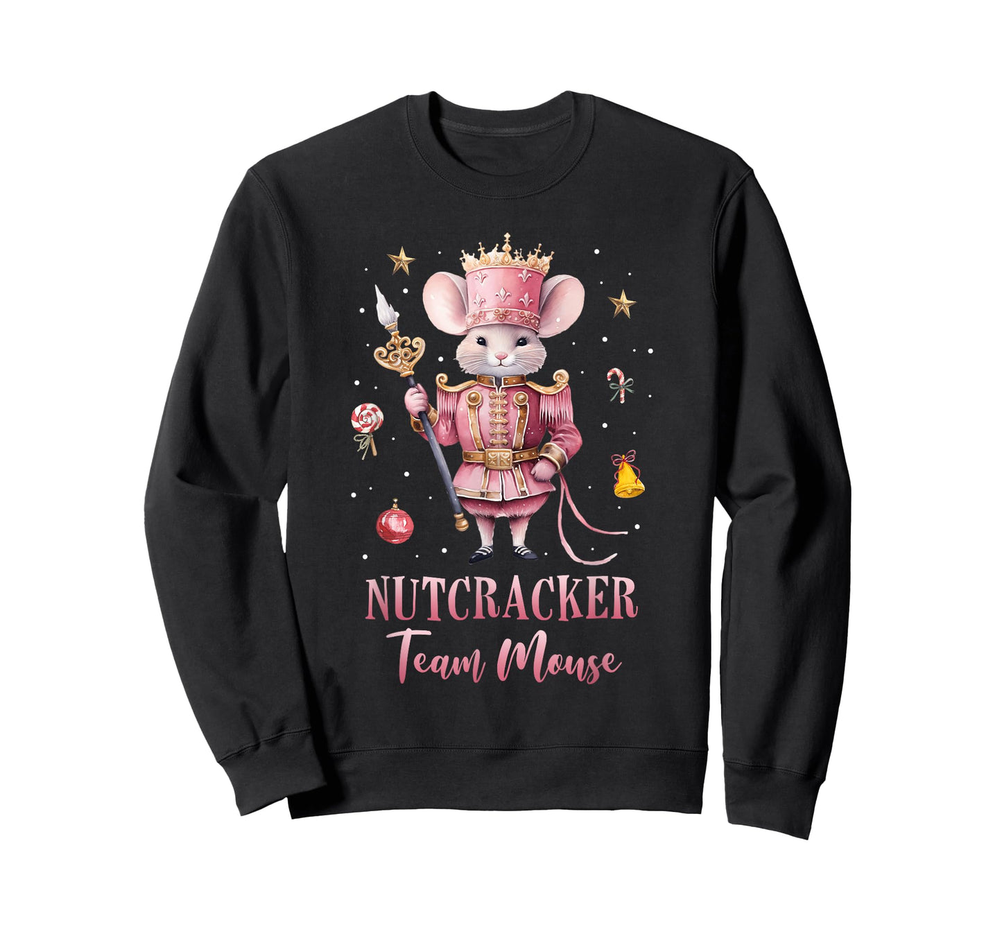 Team Mouse Nutcracker Shirt Christmas Dance Funny Soldier T-Shirt