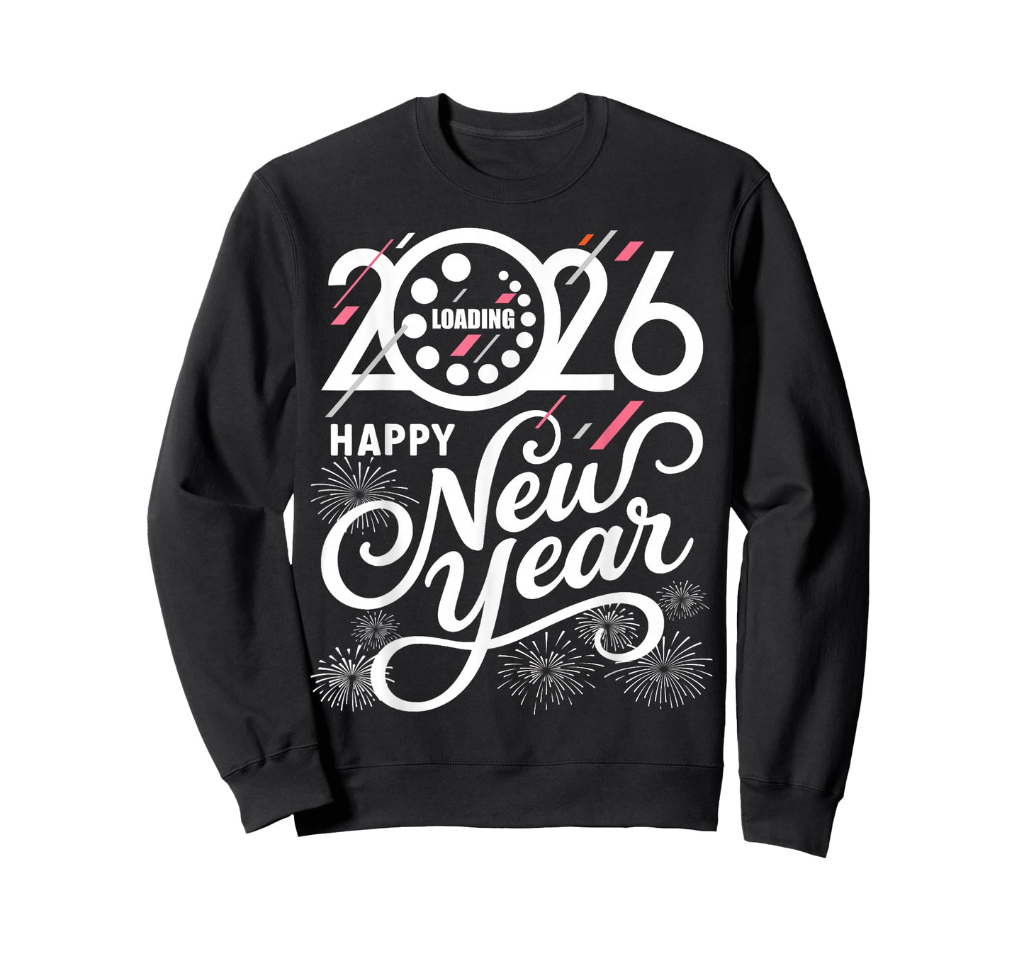 Loading Happy New Year 2026 Firework Men Women Kid T-Shirt