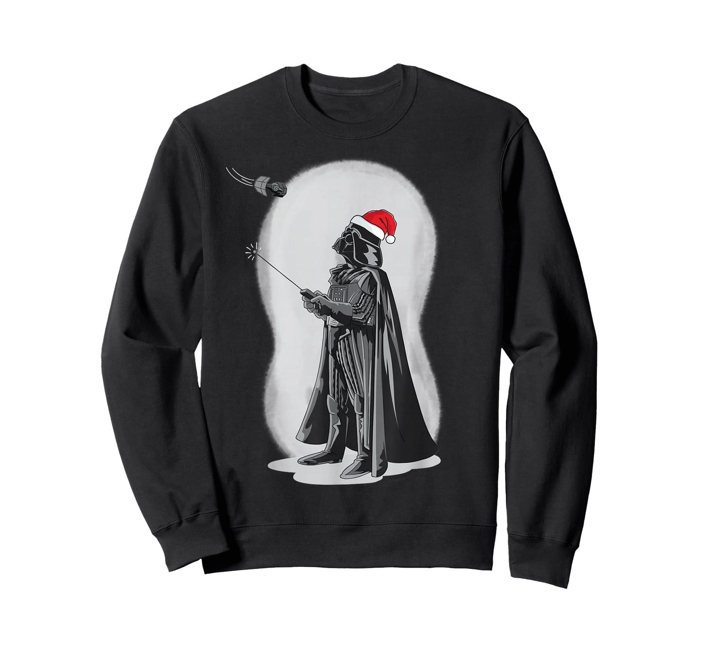 Star Wars Christmas Santa Darth Vader Toy TIE Funny Holiday T-Shirt