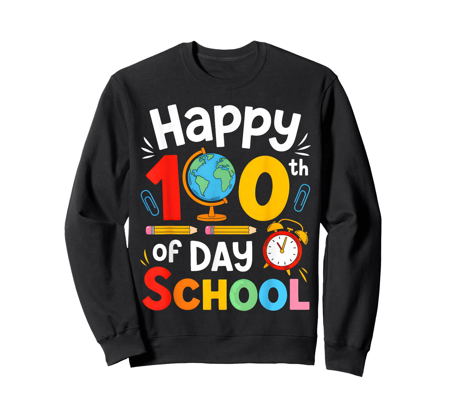 Happy 100th Day of School 100 Days of School Teacher Student T-Shirt
