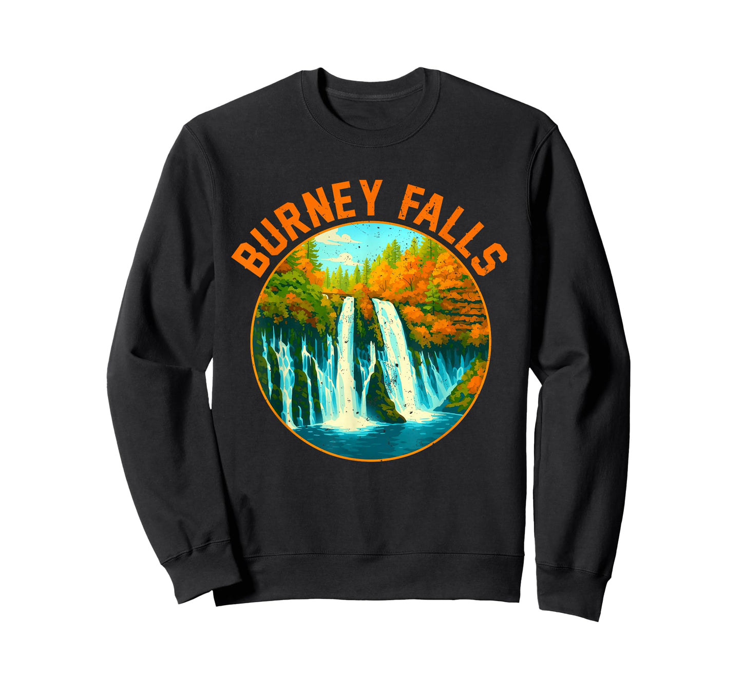 Burney Falls California Camping Hiking Nature Outdoor T-Shirt