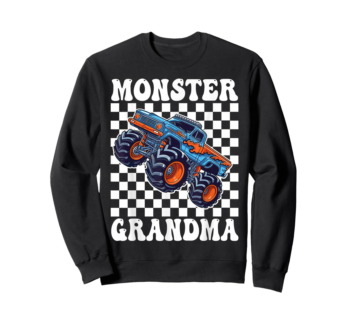 Monster Truck Grandma Family Matching Monster Trucks T-Shirt
