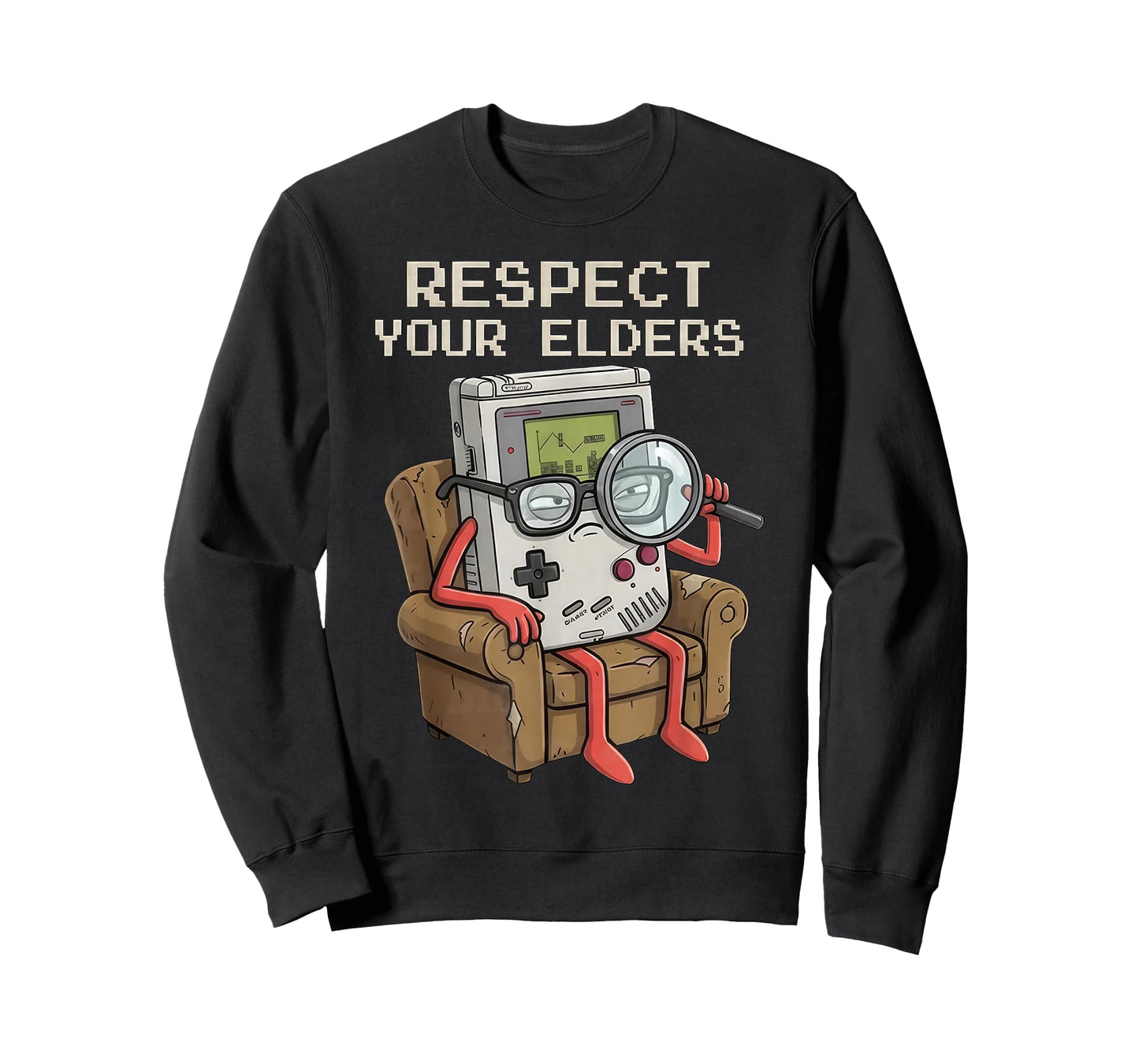 Respect Your Elders Gaming Control Retro Funny Gamer T-Shirt