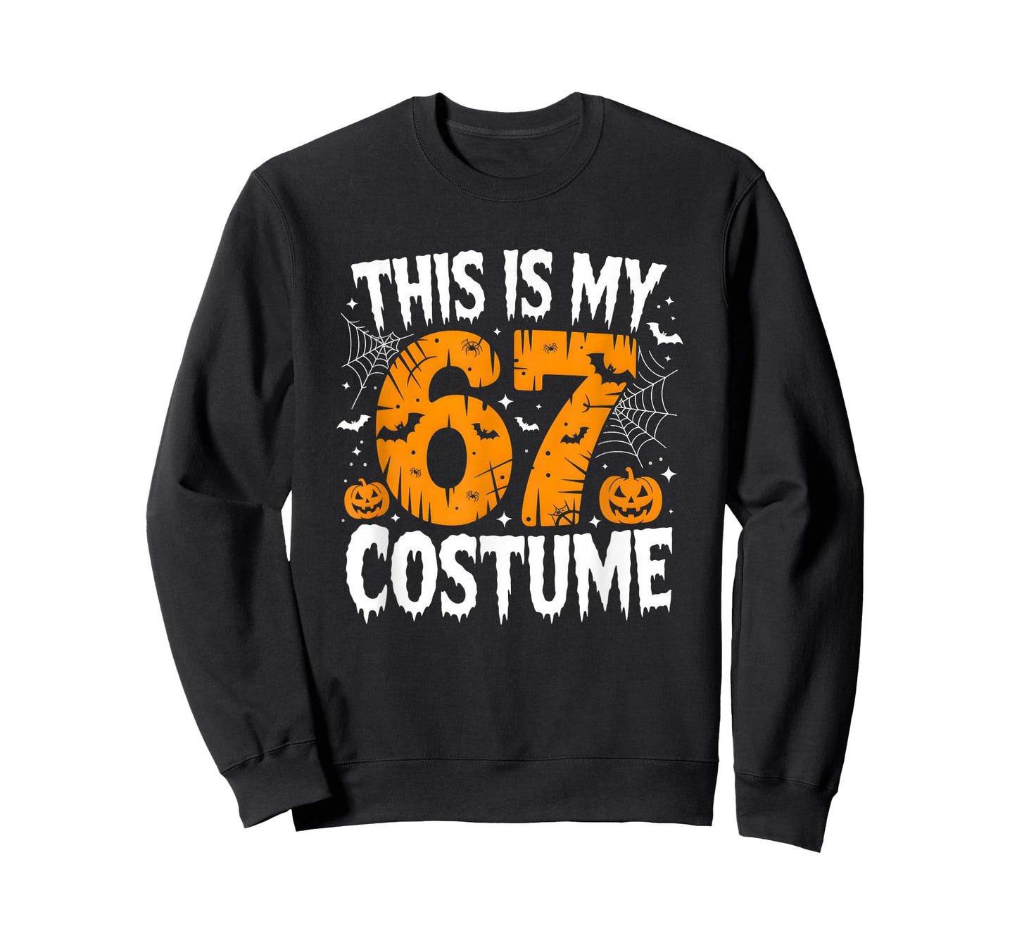 This is My Halloween 67 Costume Lazy Brainrot Meme Boys Kids T-Shirt