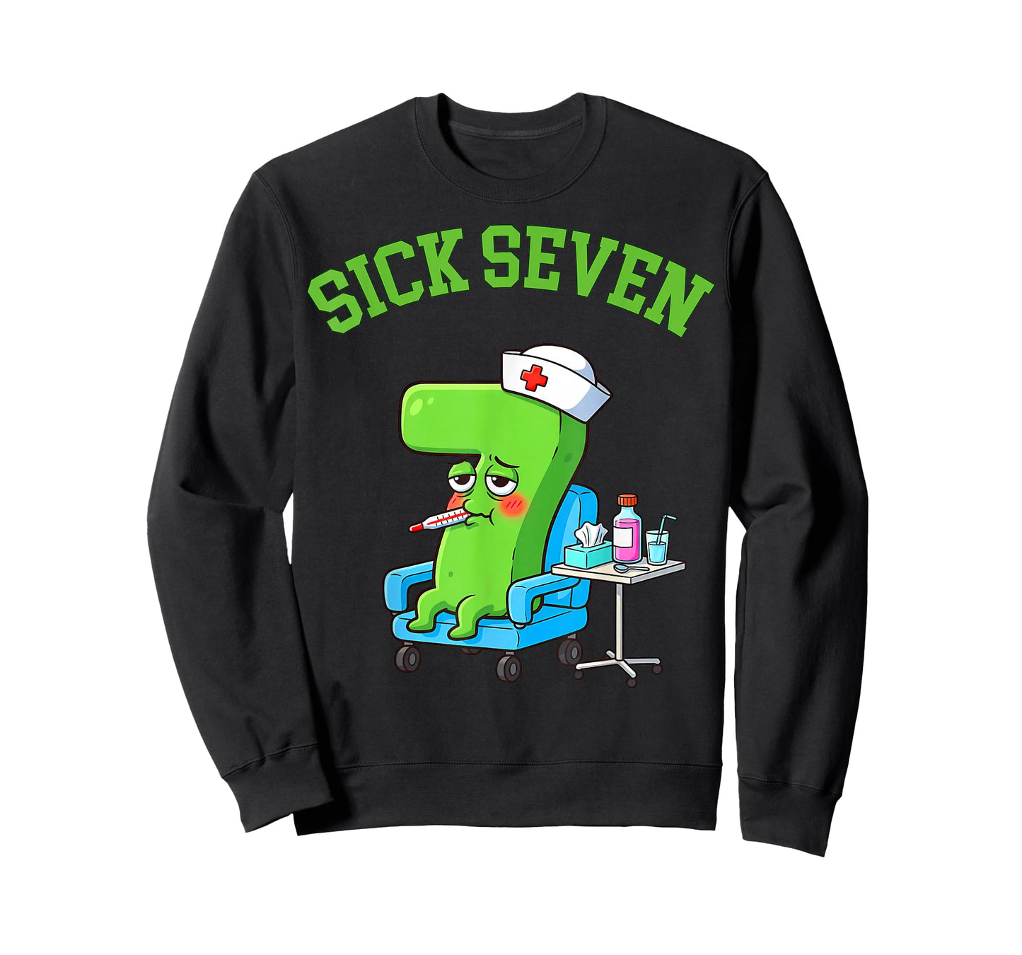 Funny Sick Seven 67 Six Seven Meme Gen Alpha Slang Teen Kids T-Shirt