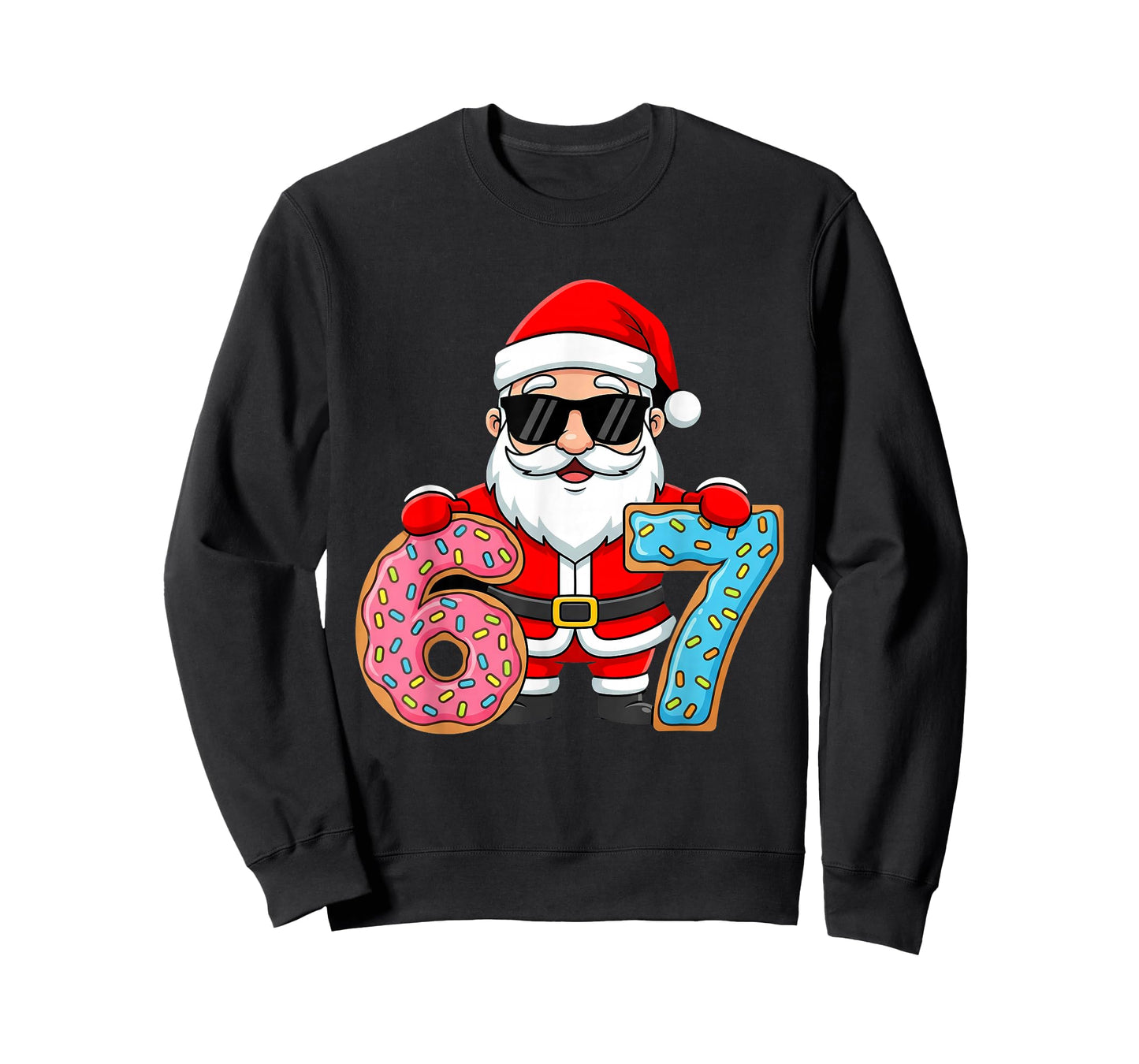 67 Christmas Funny 67 Meme Youth Kids Santa 67 T-Shirt