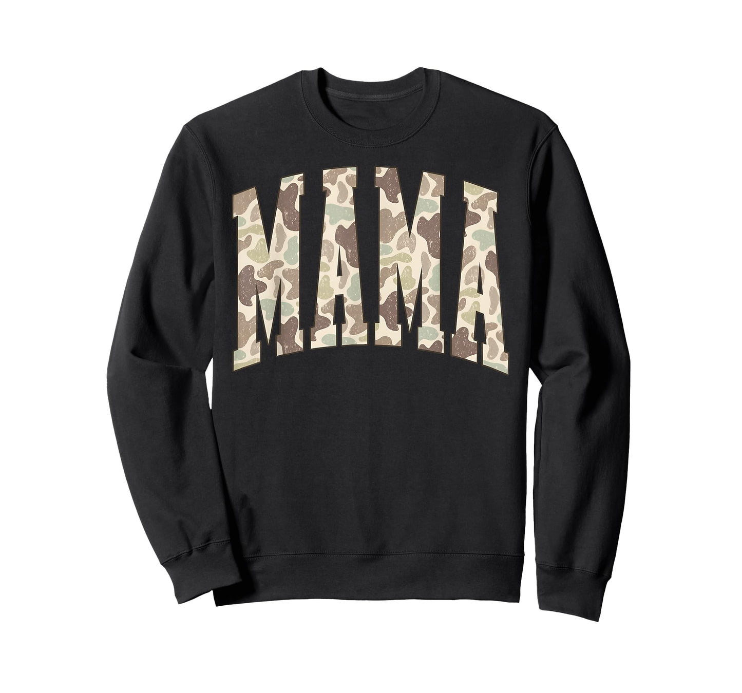 Mama Camouflage Mommy Funny Happy Mother's Day Mom Life T-Shirt