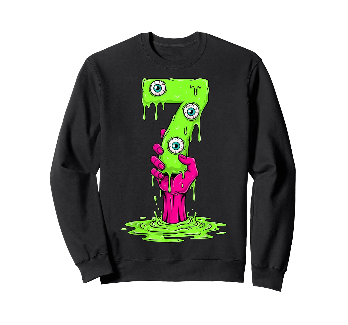 67 Halloween Costume Funny Number 7 Seven Meme for Gen Alpha T-Shirt
