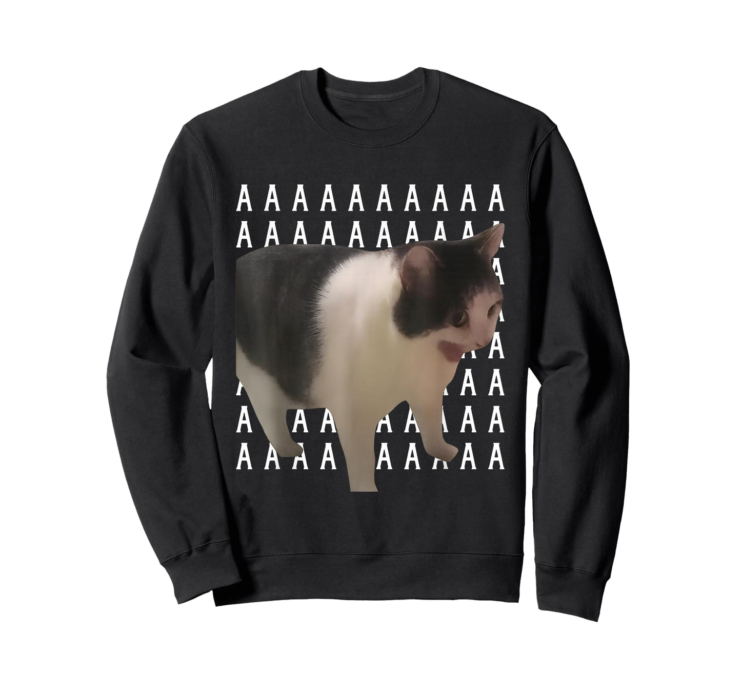 Screaming Cat Meme Funny Internet Meme Silly Cat Cute Kitten T-Shirt