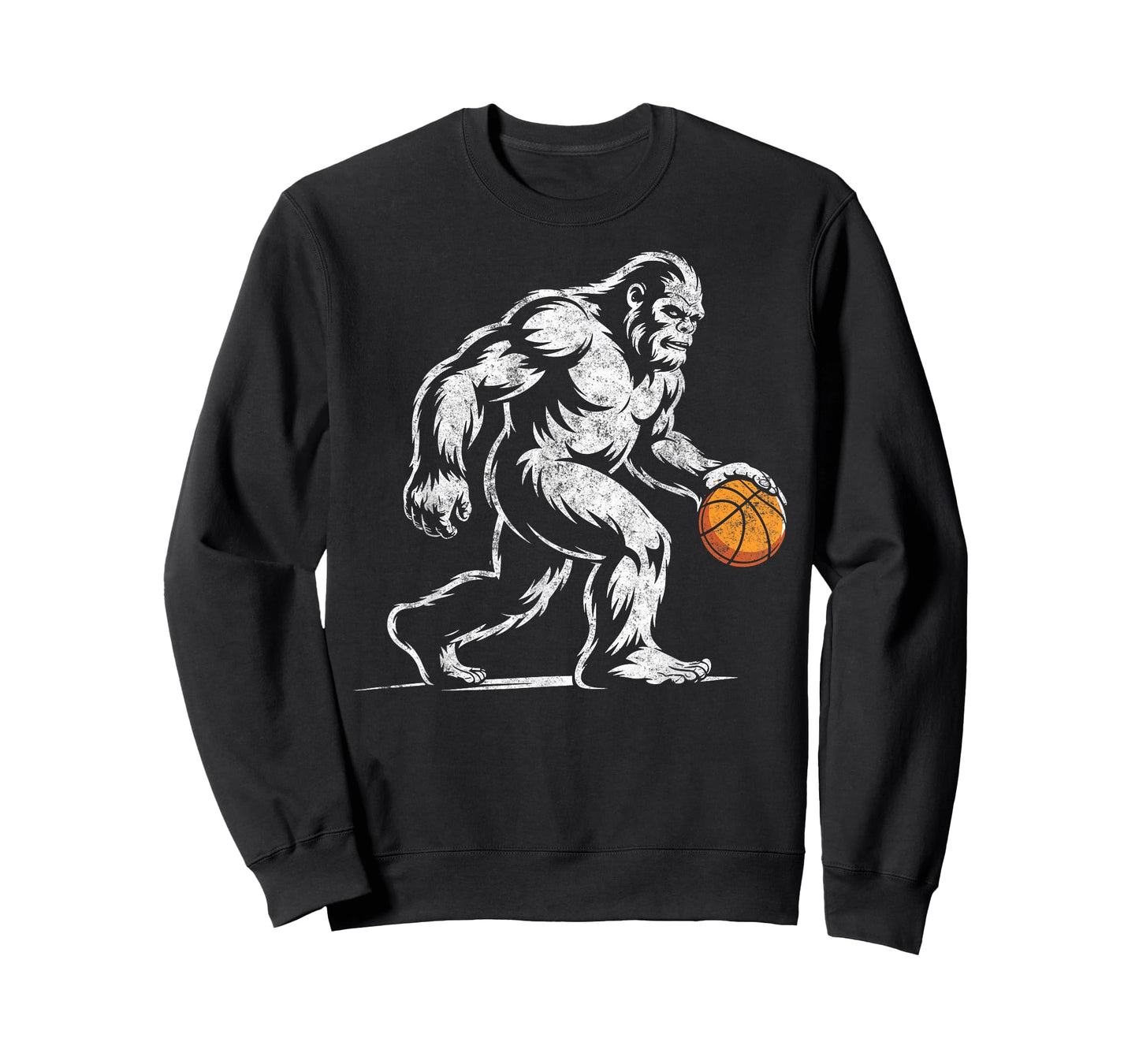 Sasquatch Bigfoot Basketball Ball Player Slam Dunk Hoops Tee T-Shirt