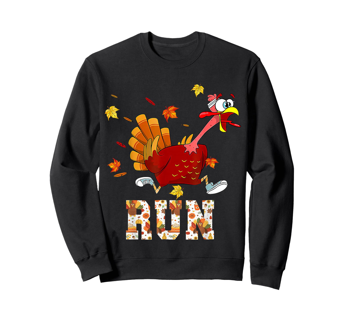 Turkey Run Costume Thanksgiving Running Turkey Trot T-Shirt