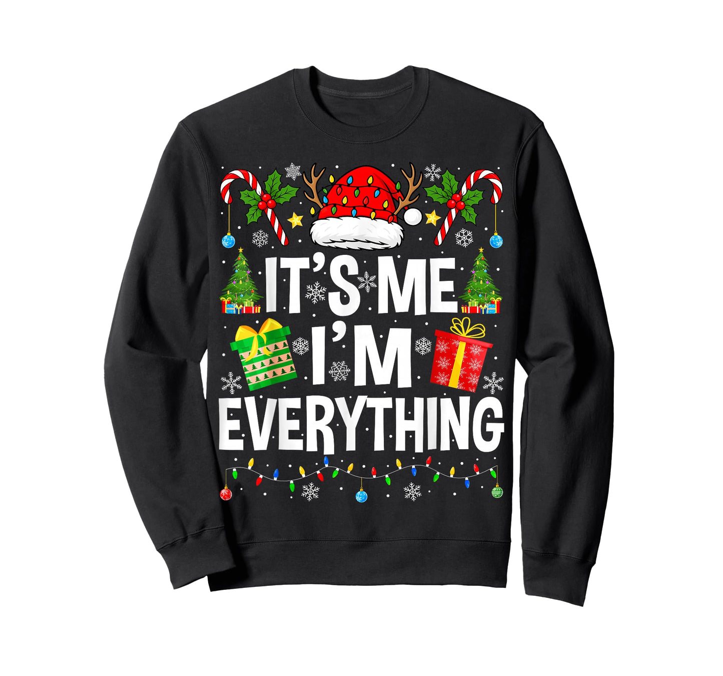 I Have Everything I Need Couples Pajamas Christmas Couple T-Shirt