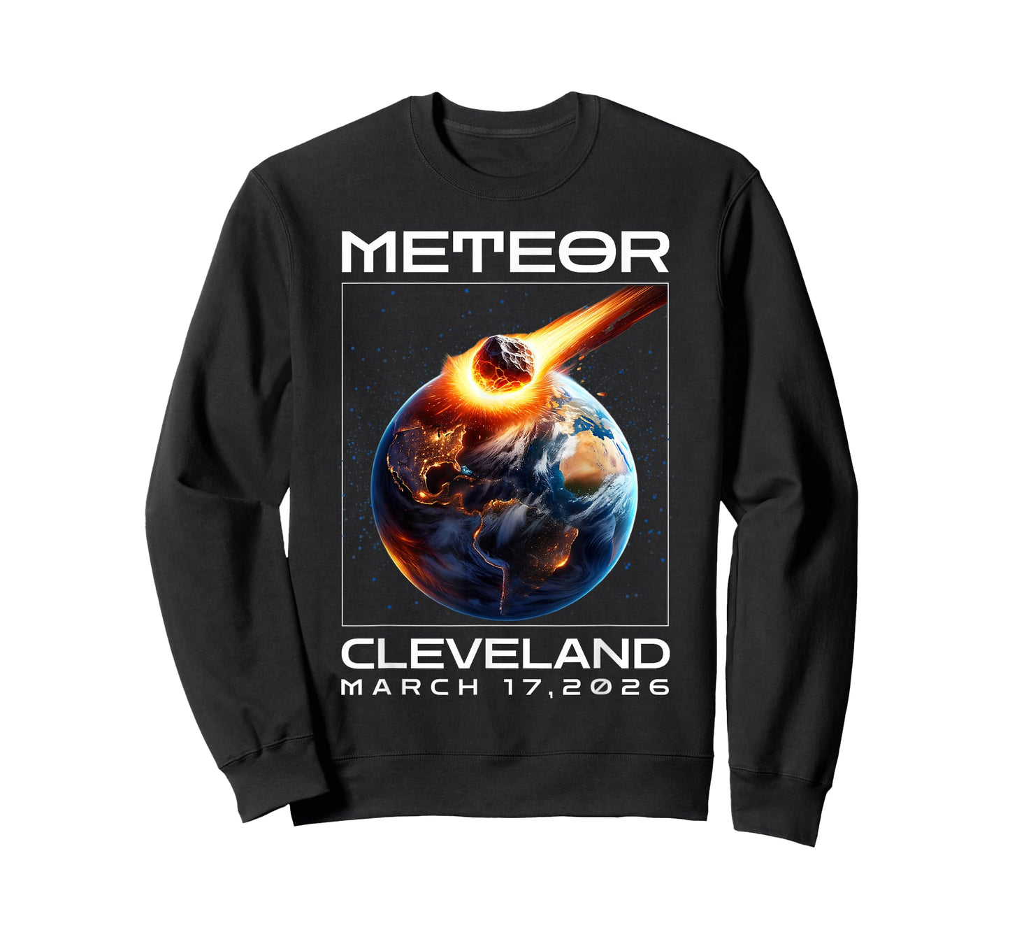 Cleveland, March 17, 2026 for Meteor Lovers Astronomical T-Shirt