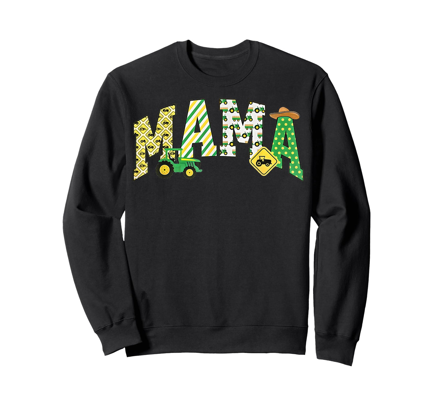 Mama of The Birthday Boy Tractor Farm Trucks Family Party T-Shirt