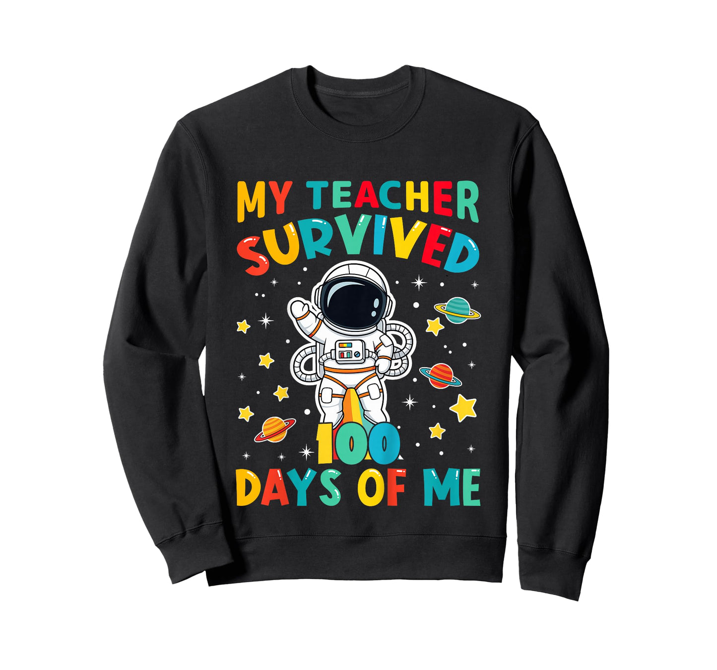 My Teacher Survived 100 Days of Me 100th Day of School Boys T-Shirt