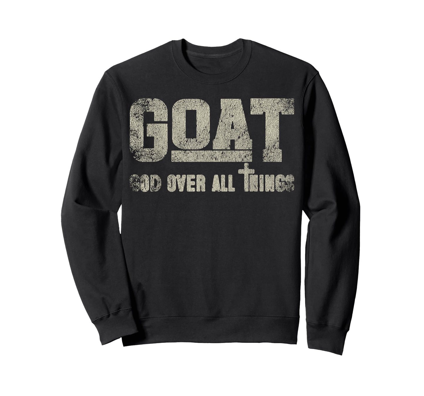 Vintage Retro Style God Over All Things T-Shirt