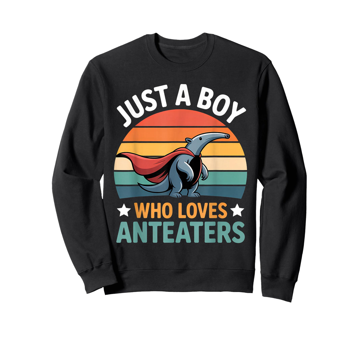 Boys Anteater Just a Boy who Loves Anteaters T-Shirt