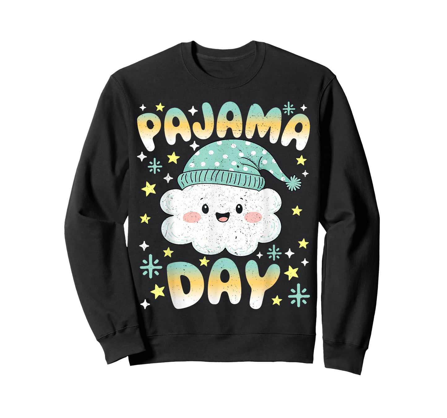 Pajama Day School Spirit Week Fun Cloud Teacher Student T-Shirt