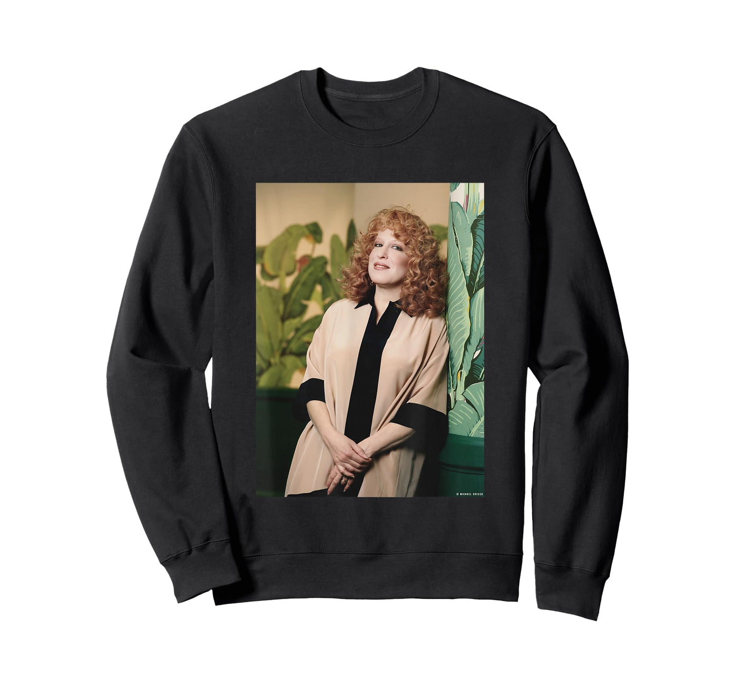 Bette Midler Hocus Pocus Actor 1990 by Michael Grecco T-Shirt