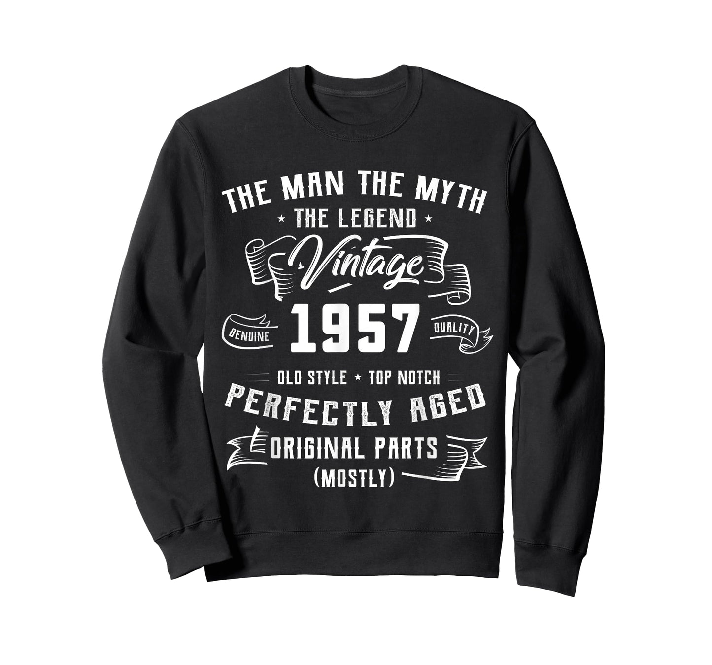 69th Birthday Gift Man Myth Legend 1957 69 for Years Old T-Shirt