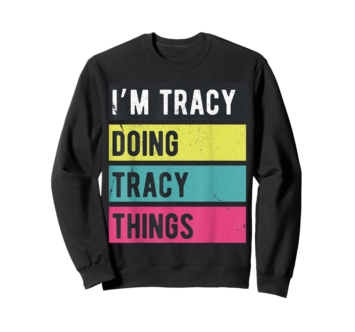 Doing Tracy Things Funny Personalized Names Retro T-Shirt