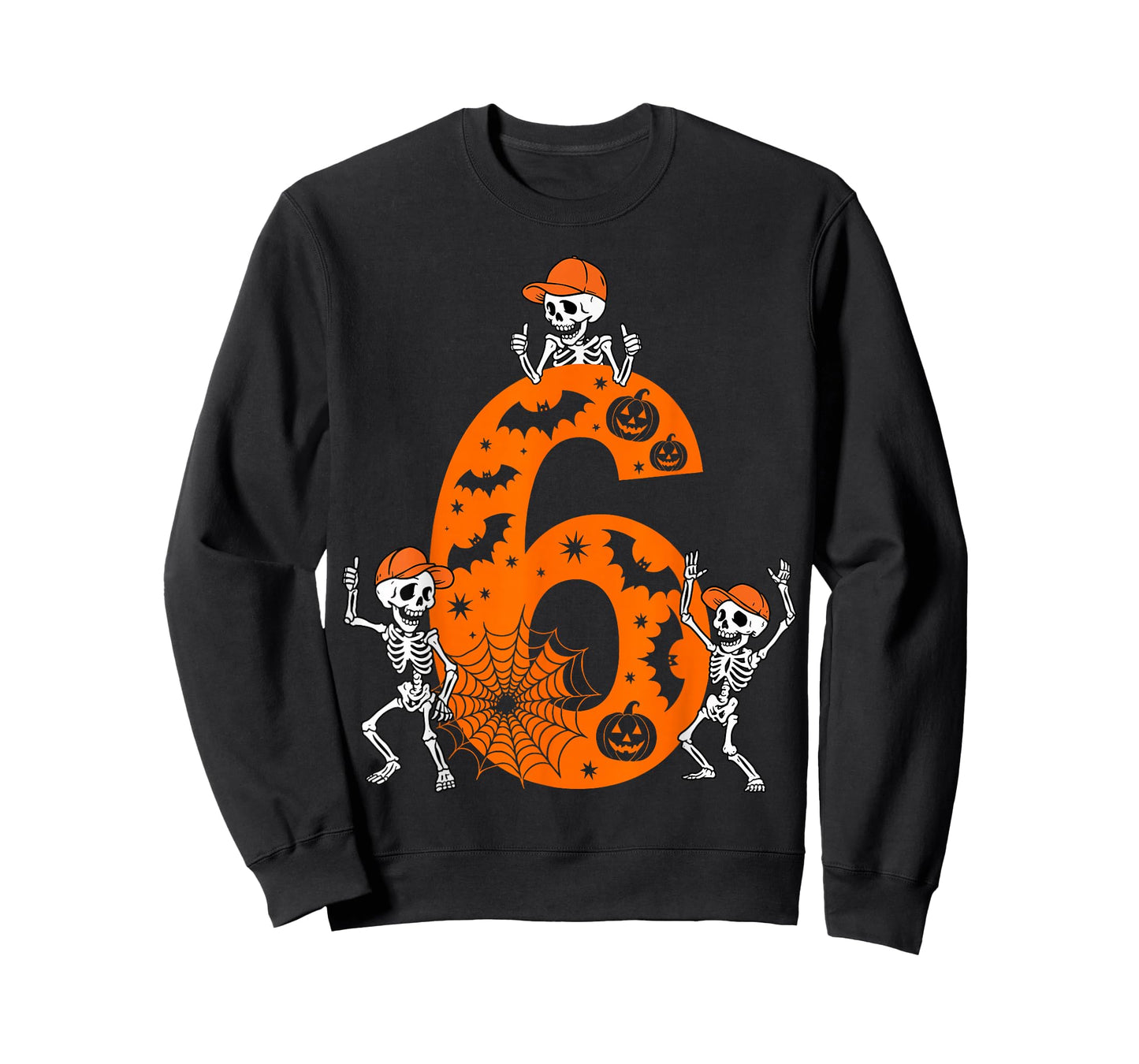 Six Seven Meme 6 7 Halloween Costume Dancing Skeleton T-Shirt