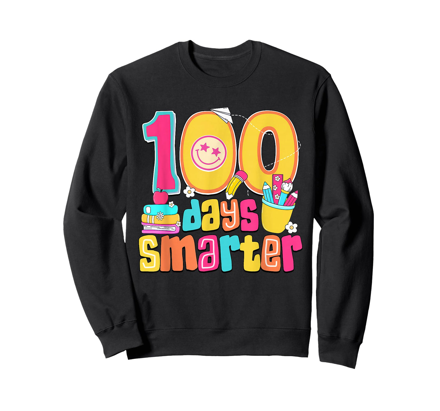 100th Day of School Shirt 100 Days Smarter Teacher Boys Girl T-Shirt