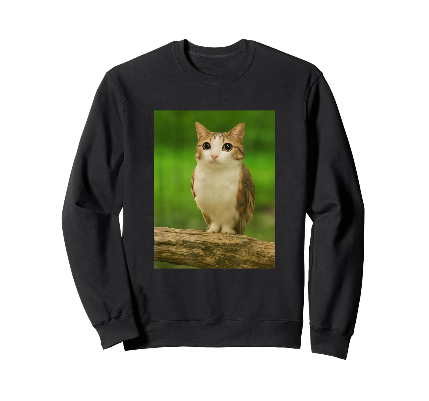 Meowl Cat Owl Funny Internet Trendy Meme Pet Gen Alpha T-Shirt