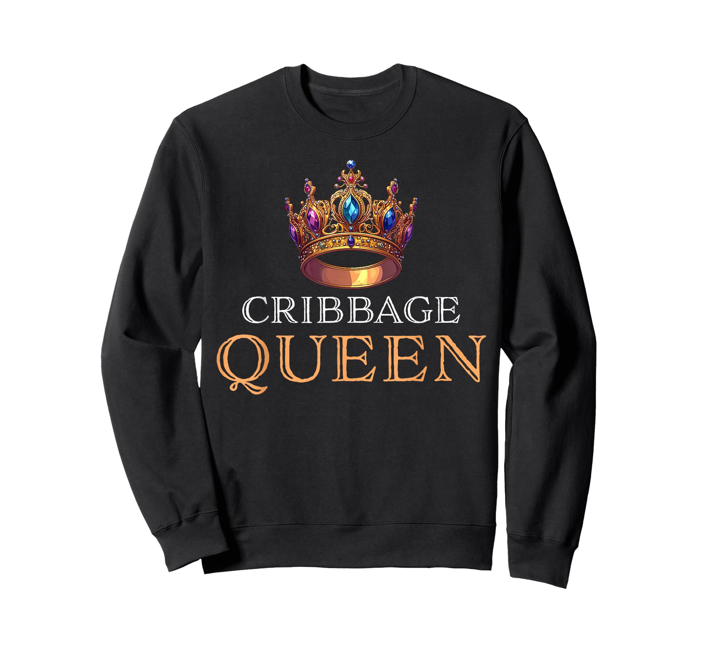 Funny Cribbage Queen Cribbage Lover Board Game T-Shirt