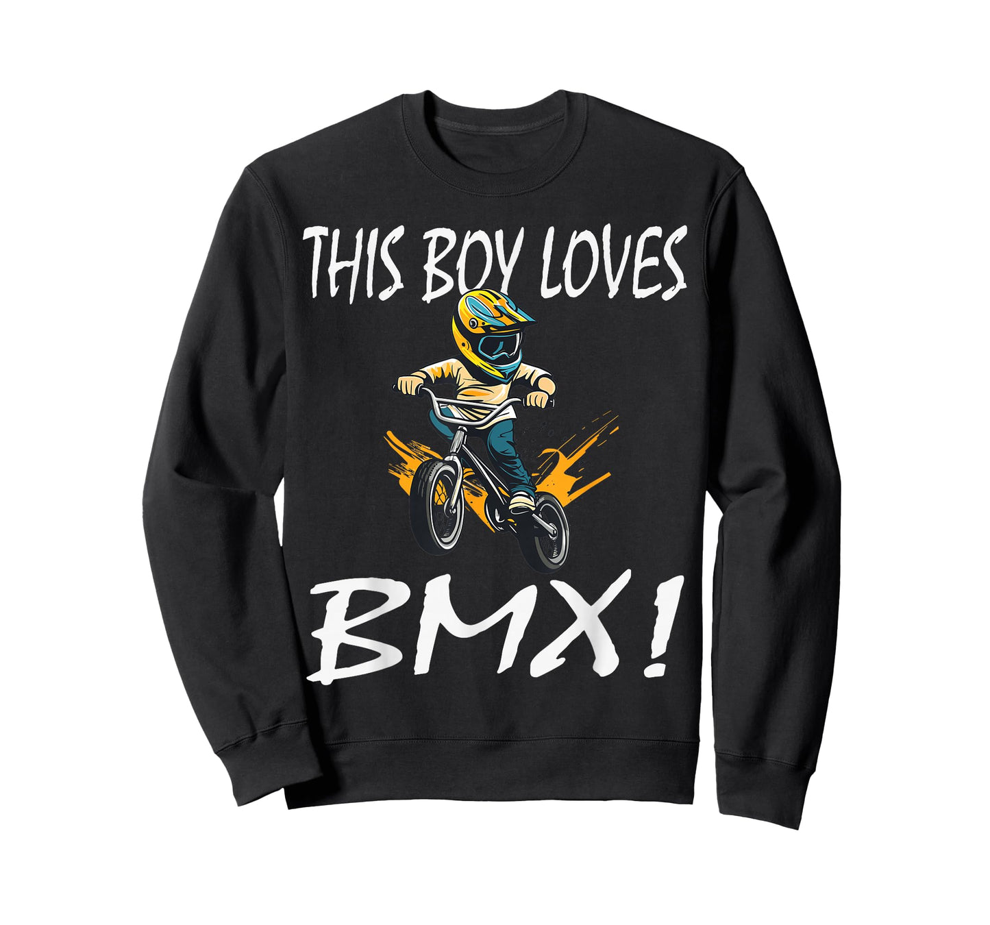 This boy Loves BMX, Kids BMX T-Shirt