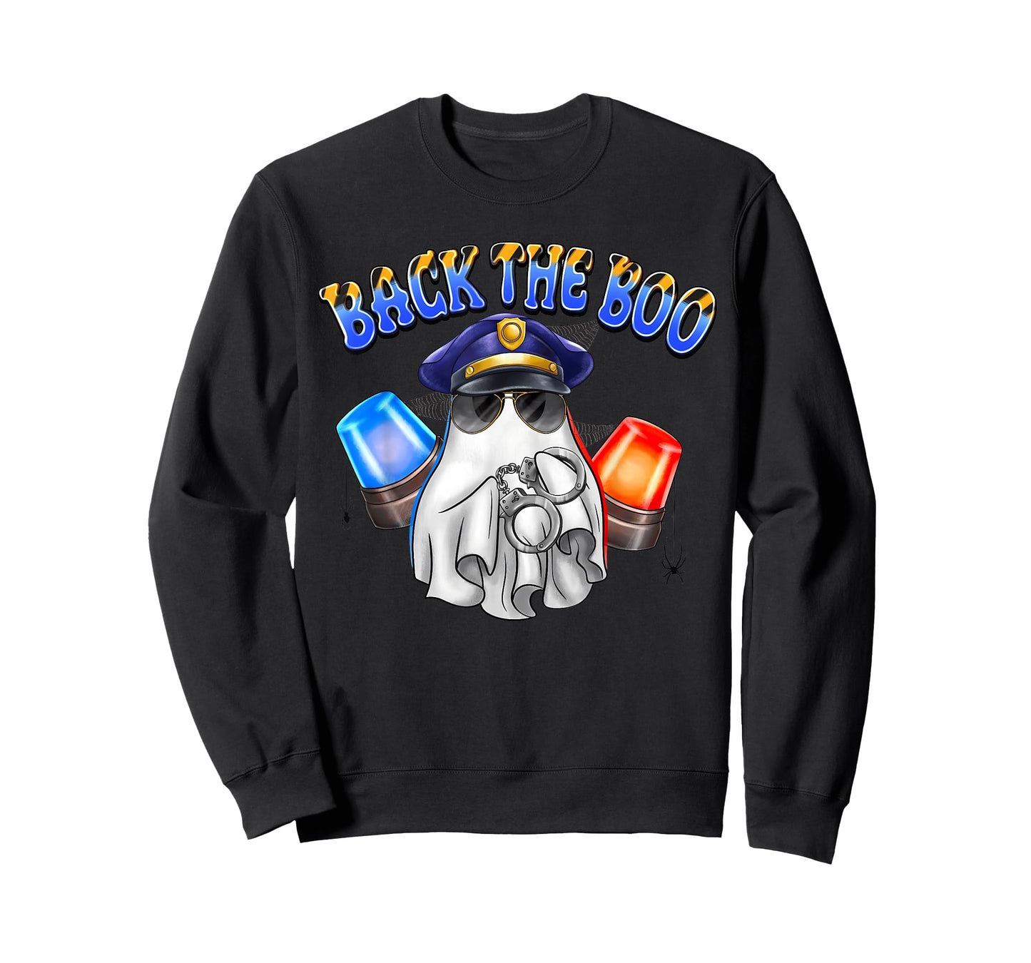 Halloween Shirts for Police Police Boo Crew Back The boos T-Shirt