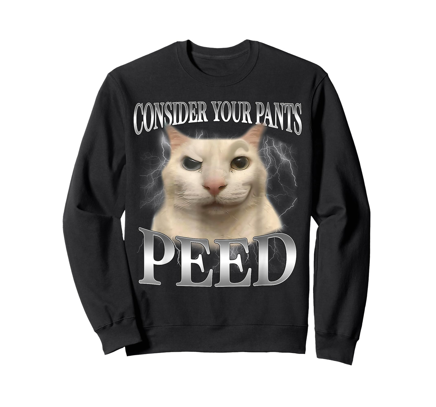 Consider Your Pants Peed Funny Freak Cat Meme Humor Saying T-Shirt