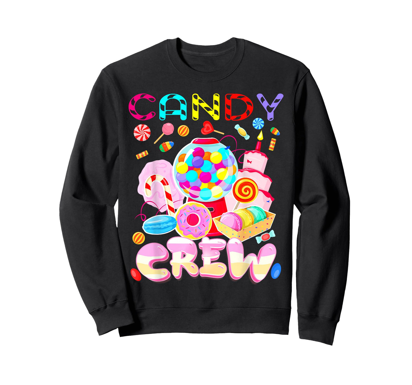 Candy Crew Gumball Machine Costume Women Candy Land Kids T-Shirt