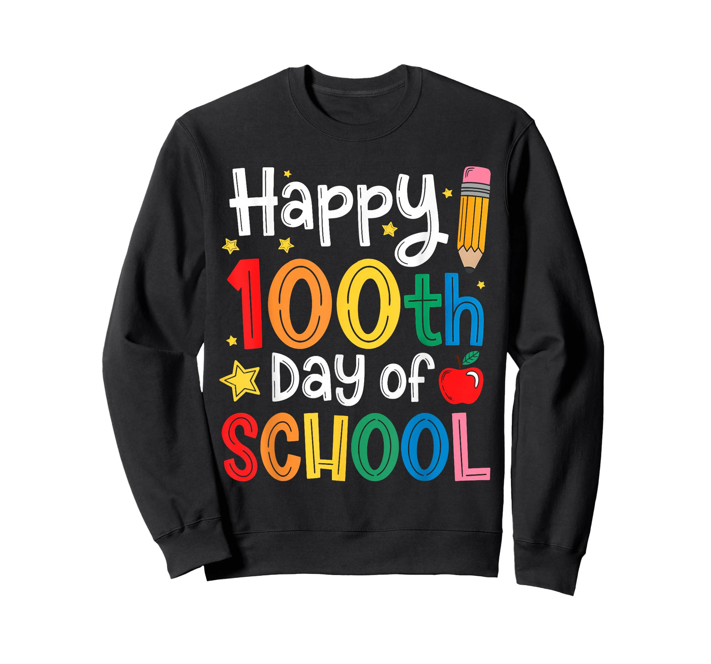 Happy 100 Days of School 100 Days Smarter for Kids Teacher T-Shirt
