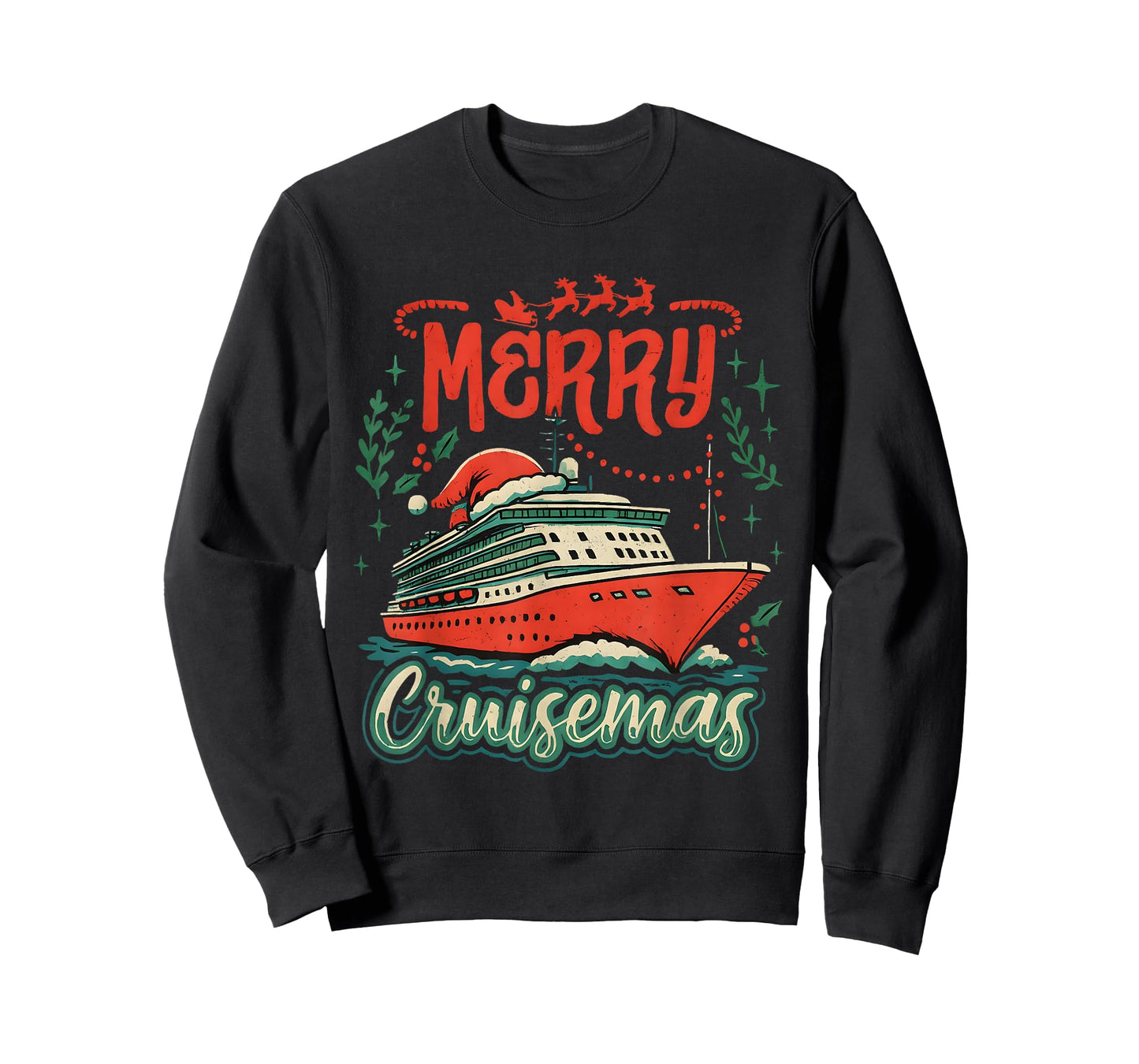 Funny Merry Cruisemas Holiday Cruise Vacation T-Shirt